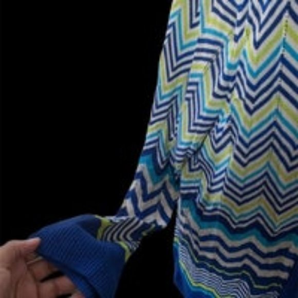 Lane Bryant Chevron Print Cardigan - Picture 5 of 7